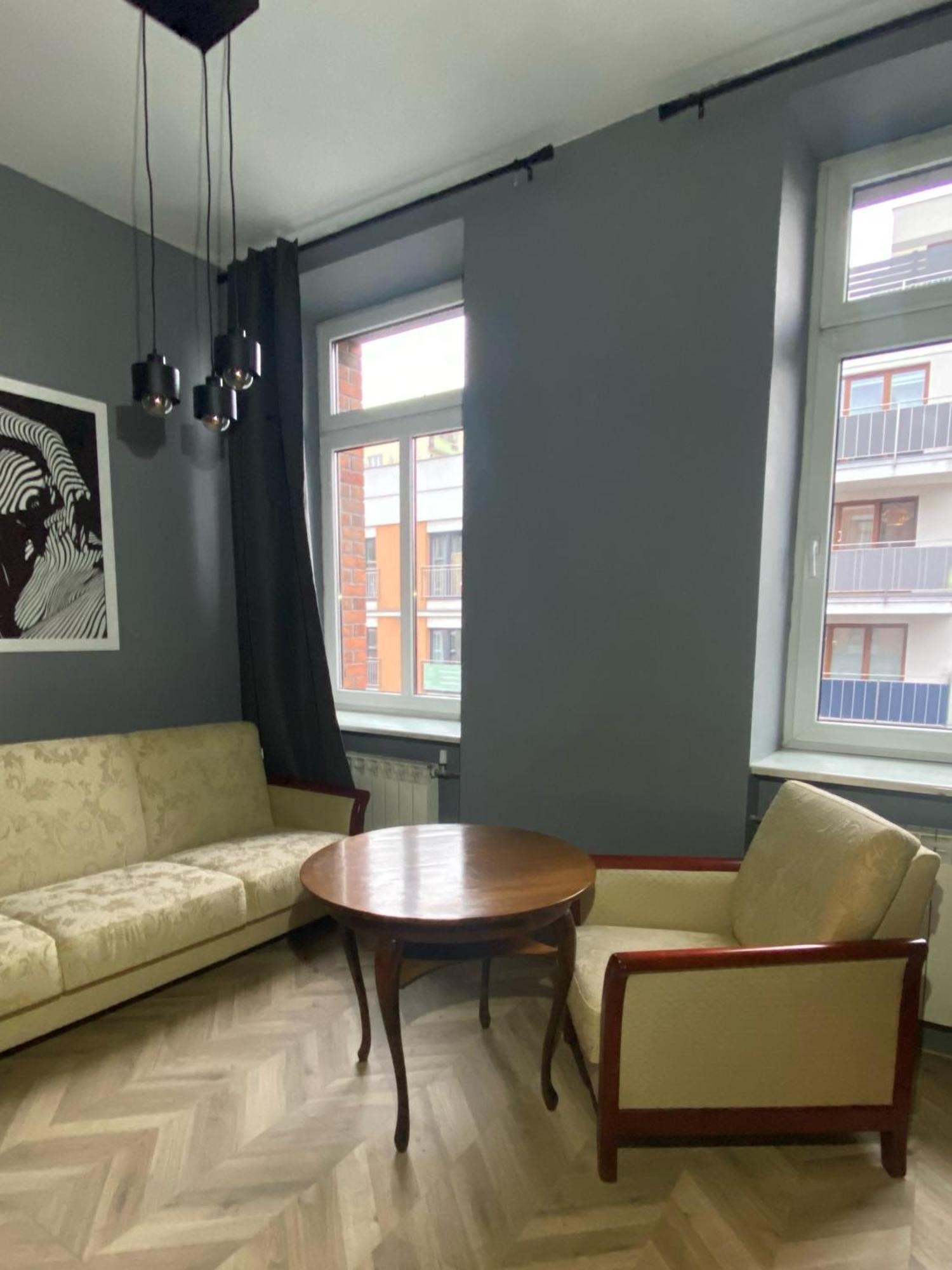 Manufaktura Bakery, Penthouse 200M, Prywatna Kamienica, Parking Strzezony Lejlighed Łódź Værelse billede